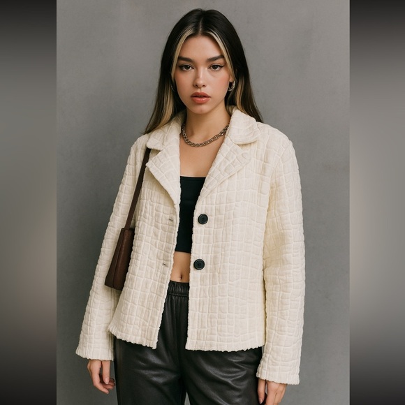 Picadilly Fashion Jackets & Blazers - Picadilly Y2K vibes off white jacket size Medium oversized